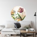 Fototapeta Okrągła Rycina Botaniczna W Stylu Vintage I Fototapeta Okrągła Rycina Botaniczna W Stylu Vintage I