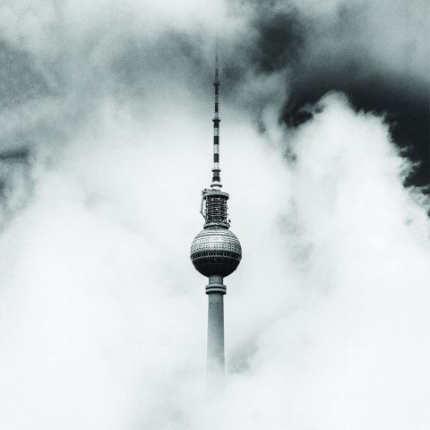 Fototapeta Okrągła Berlin Nad Chmurami Fototapeta Okrągła Berlin Nad Chmurami