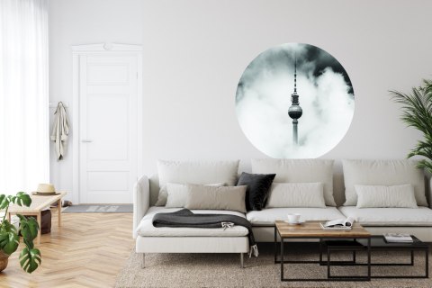 Fototapeta Okrągła Berlin Nad Chmurami Fototapeta Okrągła Berlin Nad Chmurami