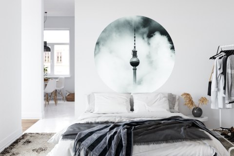 Fototapeta Okrągła Berlin Nad Chmurami Fototapeta Okrągła Berlin Nad Chmurami