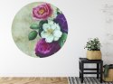 Fototapeta Okrągła Rycina Botaniczna W Stylu Vintage V Fototapeta Okrągła Rycina Botaniczna W Stylu Vintage V
