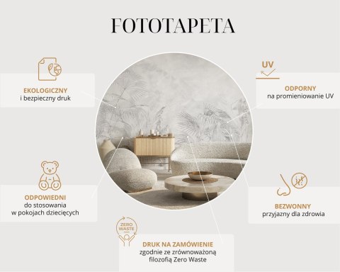 Fototapeta Okrągła Tropikalne Głębiny I Fototapeta Okrągła Tropikalne Głębiny I