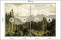 Fototapeta Las Góry