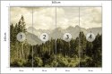 Fototapeta Las Góry
