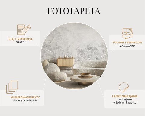 Fototapeta Okrągła Chmury Oleju I Płótna Fototapeta Okrągła Chmury Oleju I Płótna