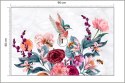Fototapeta Akwarelowe Kolibry I Pszczoły Na Kwiatkach Fototapeta Akwarelowe Kolibry I Pszczoły Na Kwiatkach