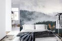 Fototapeta Mglisty Las Sosnowy Fototapeta Mglisty Las Sosnowy