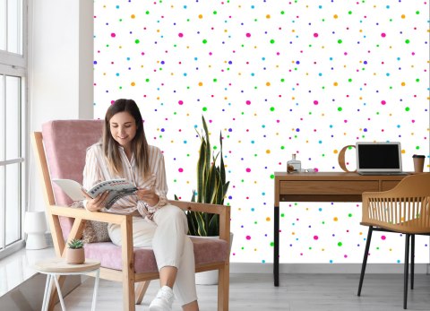 Tapeta Minimalistyczne Groszki Tapeta Minimalistyczne Groszki
