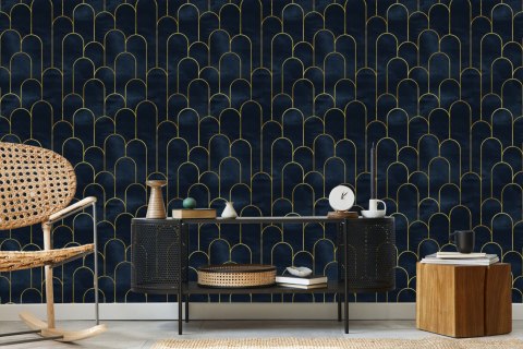 Tapeta Dostojny Wzór W Stylu Art Deco Tapeta Dostojny Wzór W Stylu Art Deco