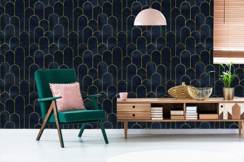 Tapeta Dostojny Wzór W Stylu Art Deco Tapeta Dostojny Wzór W Stylu Art Deco