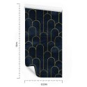 Tapeta Dostojny Wzór W Stylu Art Deco Tapeta Dostojny Wzór W Stylu Art Deco