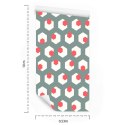 Tapeta Figury Geometryczne W Stylu Retro