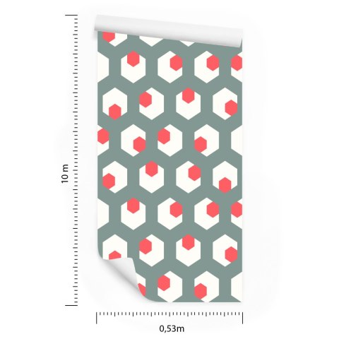 Tapeta Figury Geometryczne W Stylu Retro Tapeta Figury Geometryczne W Stylu Retro