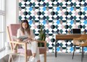 Tapeta Geometryczna-Abstrakcja Malowana Akwarelą Tapeta Geometryczna-Abstrakcja Malowana Akwarelą
