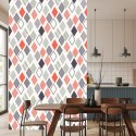 Tapeta Geometryczna-Kolorowe Romby Tapeta Geometryczna-Kolorowe Romby