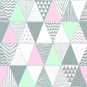 Tapeta Geometryczna - Kolorowe Trójkąty Tapeta Geometryczna - Kolorowe Trójkąty