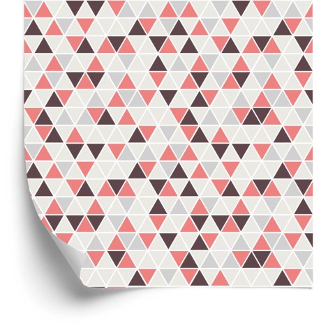 Tapeta Geometryczna - Kolorowe Trójkąty Tapeta Geometryczna - Kolorowe Trójkąty