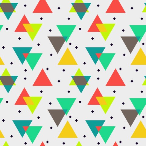 Tapeta Geometryczna - Kolorowe Tapeta Geometryczna - Kolorowe