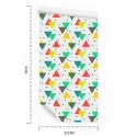 Tapeta Geometryczna - Kolorowe Tapeta Geometryczna - Kolorowe