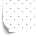 Tapeta Geometryczna - Nowoczesne Minimalistyczne Trójkąty