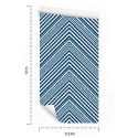 Tapeta Geometryczna - Retro Zygzaki Tapeta Geometryczna - Retro Zygzaki