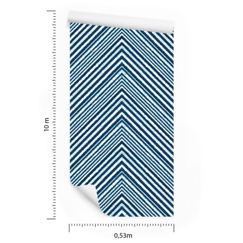 Tapeta Geometryczna - Retro Zygzaki Tapeta Geometryczna - Retro Zygzaki