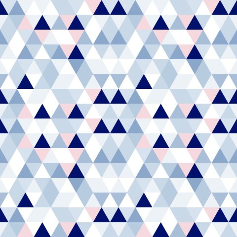Tapeta Geometryczna - Trójkąty W Pastelowych Barwach Tapeta Geometryczna - Trójkąty W Pastelowych Barwach