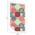 Tapeta Kolorowe Ornamenty W Stylu Retro Tapeta Kolorowe Ornamenty W Stylu Retro