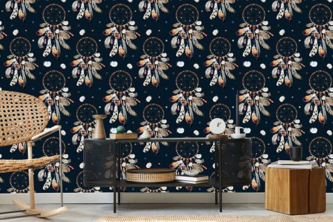 Tapeta Łapacze Snów W Stylu Boho Tapeta Łapacze Snów W Stylu Boho