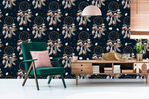 Tapeta Łapacze Snów W Stylu Boho Tapeta Łapacze Snów W Stylu Boho