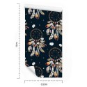 Tapeta Łapacze Snów W Stylu Boho Tapeta Łapacze Snów W Stylu Boho