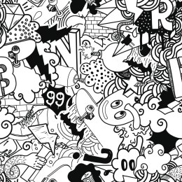 Tapeta Modne Graffiti
