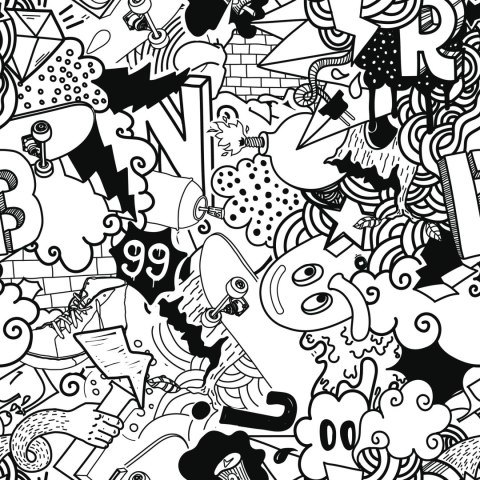 Tapeta Modne Graffiti Tapeta Modne Graffiti