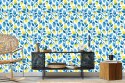Tapeta Modne Kwiaty W Stylu Retro Tapeta Modne Kwiaty W Stylu Retro