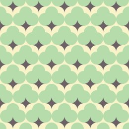 Tapeta Pastelowe Wzory Retro