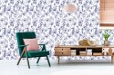 Tapeta Retro - Ręcznie Rysowane Dzikie Kwiaty I Zioła Tapeta Retro - Ręcznie Rysowane Dzikie Kwiaty I Zioła