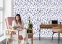 Tapeta Retro - Ręcznie Rysowane Dzikie Kwiaty I Zioła Tapeta Retro - Ręcznie Rysowane Dzikie Kwiaty I Zioła