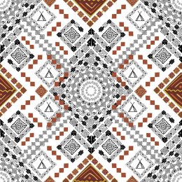 Tapeta Tradycyjne Azteckie Wzory
