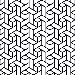 Tapeta Wzór Geometryczny - Optyczna