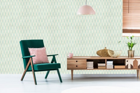 Tapeta Delikatny Wzór W Stylu Retro Tapeta Delikatny Wzór W Stylu Retro