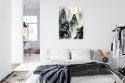Plakat Wieloczęściowy W Stylu Japońskim Mglisty Poranek W Górach Rama Aluminiowa Kolor Czarny