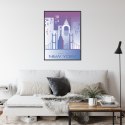Plakat Wieloczęściowy Trip To New York Rama Aluminiowa Kolor Czarny
