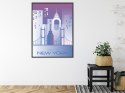 Plakat Wieloczęściowy Trip To New York Rama Aluminiowa Kolor Czarny