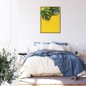 Plakat Wieloczęściowy Wielkie Liście Monstery Rama Aluminiowa Kolor Czarny Plakat Wieloczęściowy Wielkie Liście Monstery Rama Aluminiowa Kolor Czarny