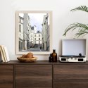 Plakat Wieloczęściowy Uliczka Przy Montmartre W Paryżu Rama Drewniana Z Passe-Partout Kolor Naturalny