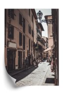 Plakat Wieloczęściowy Uliczna Architektura Rzymu Rama Drewniana Z Passe-Partout Kolor Naturalny