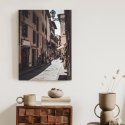Plakat Wieloczęściowy Uliczna Architektura Rzymu Rama Drewniana Z Passe-Partout Kolor Naturalny