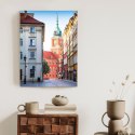 Plakat Wieloczęściowy Warszawa Stare Miasto Architektura Rama Aluminiowa Z Passe-Partout Kolor Czarny