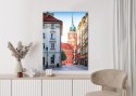 Plakat Wieloczęściowy Warszawa Stare Miasto Architektura Rama Aluminiowa Z Passe-Partout Kolor Czarny