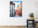 Plakat Wieloczęściowy Warszawa Stare Miasto Architektura Rama Aluminiowa Z Passe-Partout Kolor Czarny